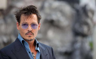 Johnny Depp à la première de Lone Ranger à Londres