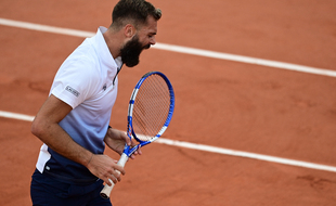Benoit Paire, ici lors de Roland-Garros en octobre 2020.