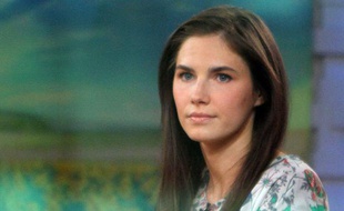Amanda Knox, le 5 janvier 2013, sur le plateau de l'émission Good Morning America.