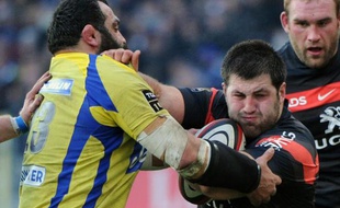 Le Toulousain Kakovin face à Clermont, le 1 décembre 2012