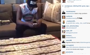 Le compte Instagram de Floyd Mayweather, le 18 avril 2015.