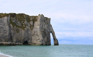 Les falaises d'Etretat (illustration).