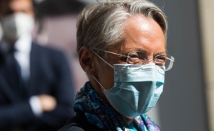 Elisabeth Borne, le 29 mars 2021 à Paris.