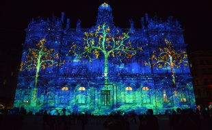 Lors de la Fête des lumières de cette année, à Lyon