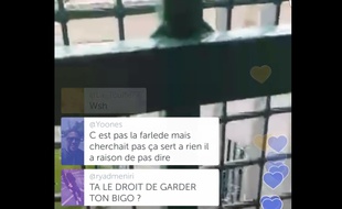 Images Periscope tournées depuis Longuenesse