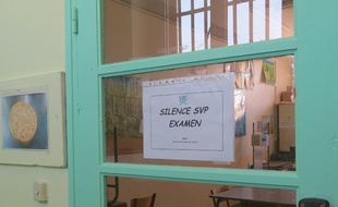 Une salle d'examen à la centrale de Poissy, le 17 juin 2015