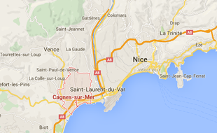 Cagnes-sur-mer dans les Alpes-Maritimes.