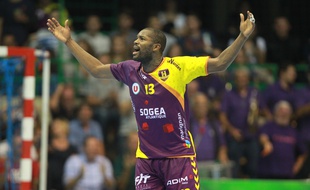Le capitaine du HBC Nantes Rock Feliho.