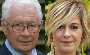 David Hamilton, en avril 2006. Flavie Flament, en août 2011. AFP PHOTO / dpa AND AFP PHOTO / Ingo Wagner AND ALAIN JOCARD / Germany OUT