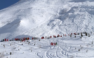 Une avalanche est survenue ce mardi 7 mars sur une piste de ski à Tignes, en Savoie. Illustration