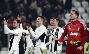 Cristiano Ronaldo et ses coéquipiers de la Juve