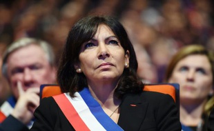 La maire de Paris Anne Hidalgo, le 18 novembre 2015