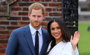 Le Prince Harry et sa fiancée, Meghan Markle