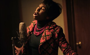 Cynthia Erivo dans la série « Genius : Aretha ».
