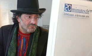 Rachid Taha dans les locaux de 20minutes.fr