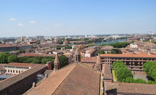 Une vue de Toulouse.