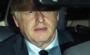 Boris Johnson après le débat sur le no-deal, le 3 septembre 2019.