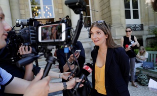 Aurore Berge , députée LREM le 19 juin 2017 à l'Assemblée. AFP PHOTO / Thomas Samson