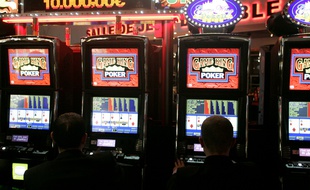 Dans un casino de jeux