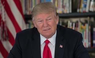Le président américain Donald Trump