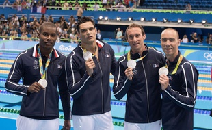 Les médaillés français sur 4x100 mètres