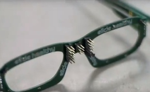 La start-up Ellcie Healthy a développé des lunettes connectées qui permettent d'alerter un conducteur qui s'endort au volant.