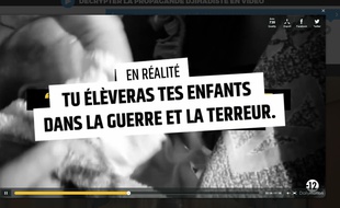 Capture d'écran du site Stop-djihadisme.gouv.fr.