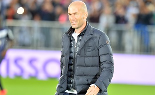 Zinédine Zidane, le 23 mai 2015, à Bordeaux.
