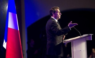 Le président-candidat Nicolas Sarkozy a annoncé jeudi à Paris en présentant son projet que la France demanderait le gel de sa contribution au budget de l'Union européenne s'il était réélu, une économie annuelle selon lui de 600 millions d'euros.
