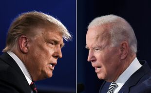 Donald Trump et Joe Biden, le 29 septembre 2020 lors du débat pour la présidentielle 2020.