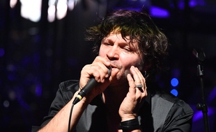 Bertrand Cantat en concert à La Rochelle en mars 2018.