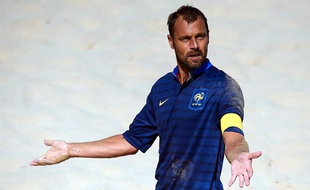 Mickaël Pagis fut un cadre de l'équipe de France de beach soccer, au point d'en avoir porté le brassard de capitaine.