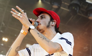 Le rappeur belge Roméo Elvis Francofolies de la Rochelle, le 12 juillet 2018