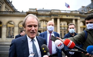 Bernard Joannin, le président de l'Amiens SC, avant l'audience devant le Conseil d'Etat le 4 juin 2020.