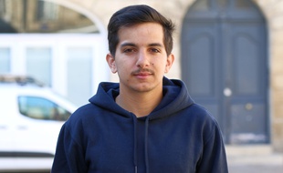 Jérémy Wick, porte parole des coursiers à vélo à Bordeaux.