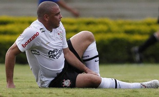 L'attaquant Brésilien Ronaldo, le 5 décembre dernier, sous le maillot des Corinthians.