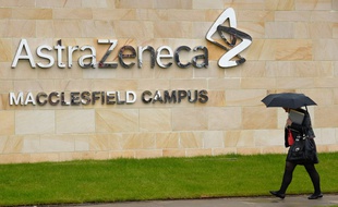 La firme AstraZeneca à Macclesfield en Angleterre.