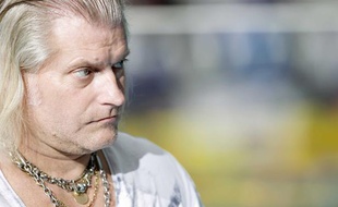 Philippe Lucas lors des championnats de France de natation en 2011.