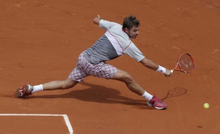 Stan Wawrinka à Roland-Garros, le 24 mai 2015