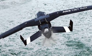 L'un des sdrones opérés depuis Toulouse qui vont surveiller les dégazages intempestifs.
