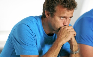 L'entraîneur de Montpellier Fabien Galthié.