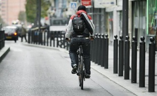La rénovation de la rue de la République n'a pas créé de pistes cyclables.