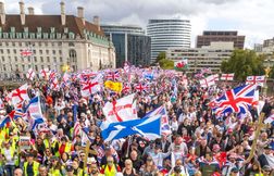 110.000 personnes dont Zemmour à Londres à l’appel de l’extrême droite