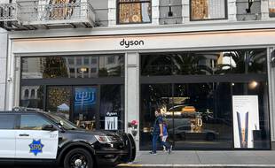 Un magasin Dyson victime d'un pillage à San Francisco.