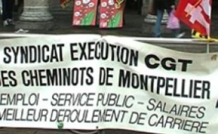 Hier matin, devant la gare St-Roch.