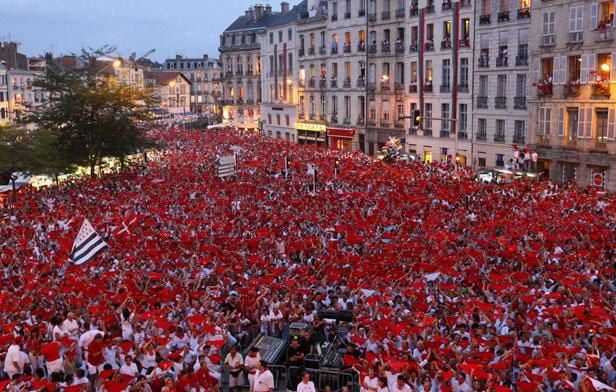 Les fêtes de Bayonne.