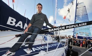 Armel Le Cléac'h (Banque Populaire), 2e de la dernière édition en 2008-2009, assume son statut de favori, à trois jours du départ (samedi) du Vendée Globe, la course autour du monde en solitaire et sans escale