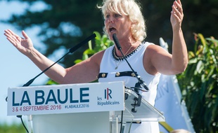 L'eurodéputée LR Nadine Morano, le 3 septembre 2016 à La Baule.