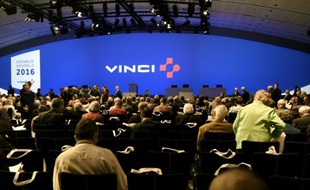Assemblée générale du groupe Vinci à Paris le 19 avril 2016