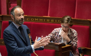 Le Premier ministre Edouard Philippe à l'Assemblée.